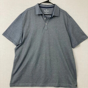 Nat‎ Nast Gray Stretch Short Sleeve Polo Shirt size XL